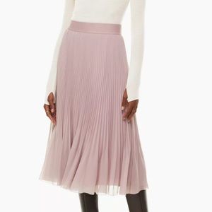 Twirl Pleated Skirt - Sage
